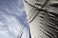 Sail And Sky Royalty Free Stock Photo Sail And Sky Royalty Free Stock Photo