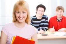 Group Of Students Stock Photo