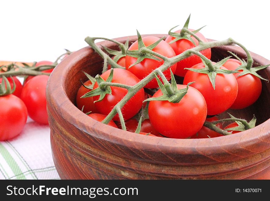 Cherry Tomatoes in a bowl