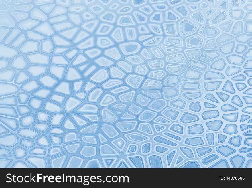 Abstract blue cracked pattern background. Abstract blue cracked pattern background