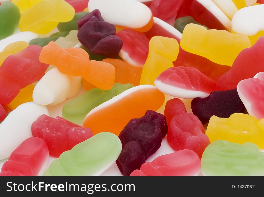 Background of assorted mixed sweets. Background of assorted mixed sweets