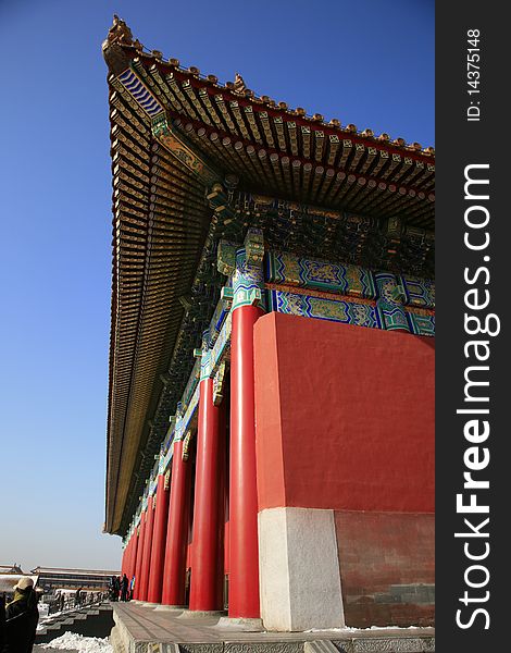 The forbidden City in Beijing, China.