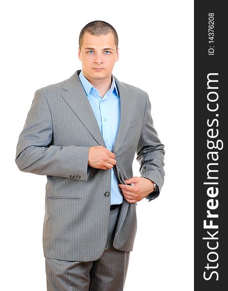Businessman Standing Confidently