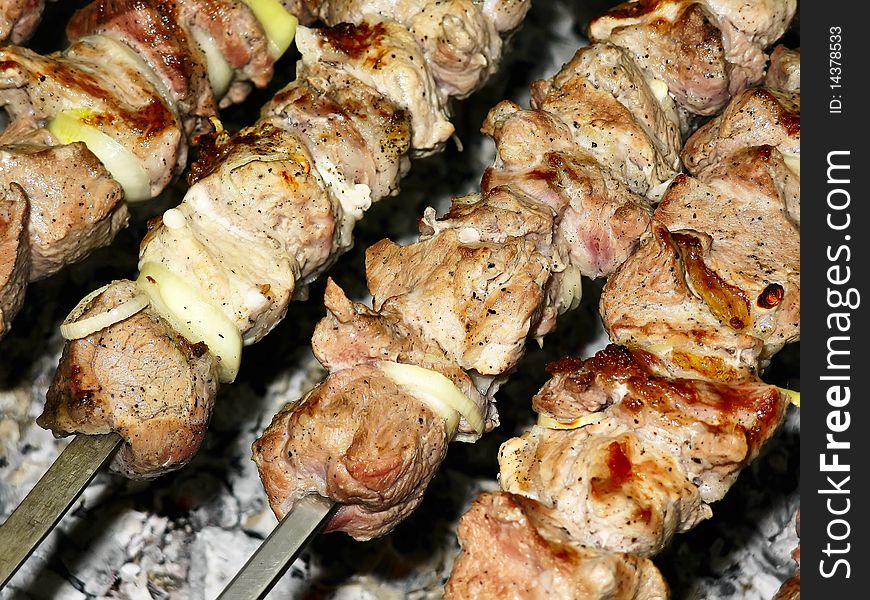 Browning Of A Shish