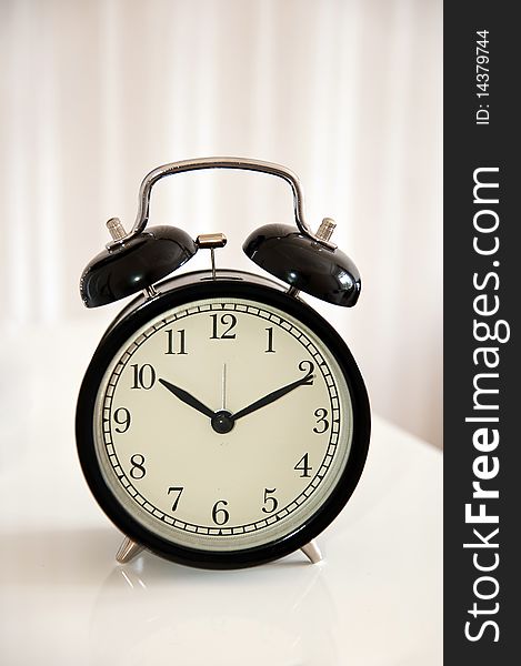 Alarm clock isolated on white background
Photo taken on: May 23rd, 2010