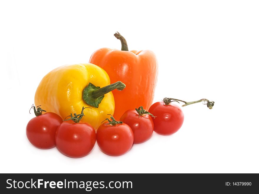 Sweet Pepper And Tomatoes