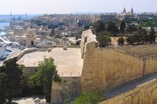 Panorama Of Valetta Royalty Free Stock Images Panorama Of Valetta Royalty Free Stock Images