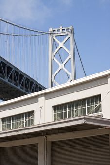 Oakland Bay Bridge, San Francisco Royalty Free Stock Photos