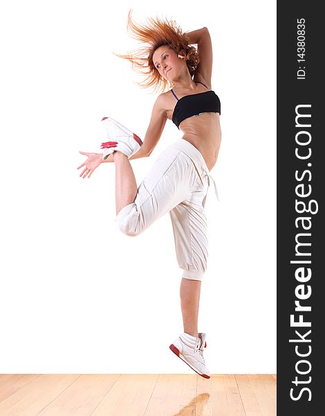 Woman Modern Sport Ballet Dancer