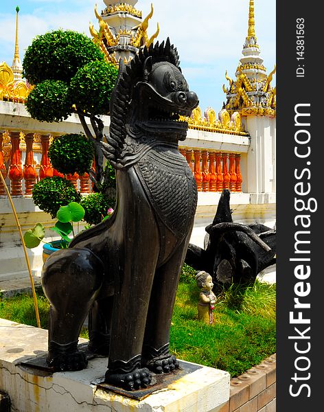 Thai Temple in Roi Et province