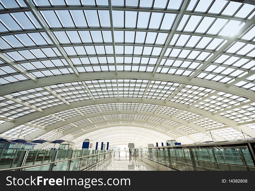 Subway station panorama in Beijing