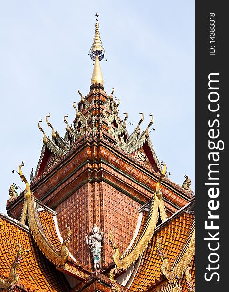 Image Of Top Of Buddhist Temple