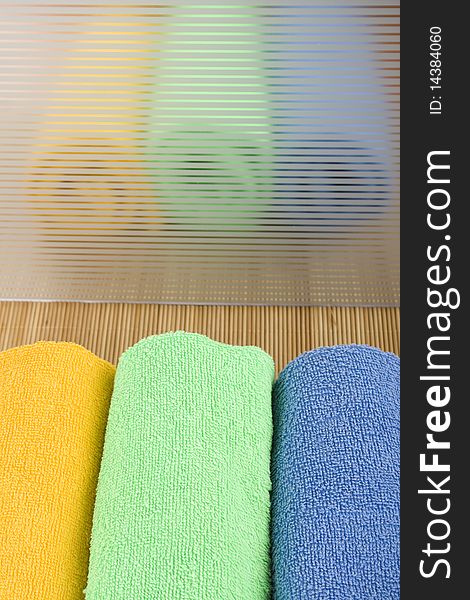 Coloured Towels