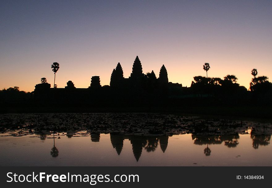 Angkor Wat taken in Morning