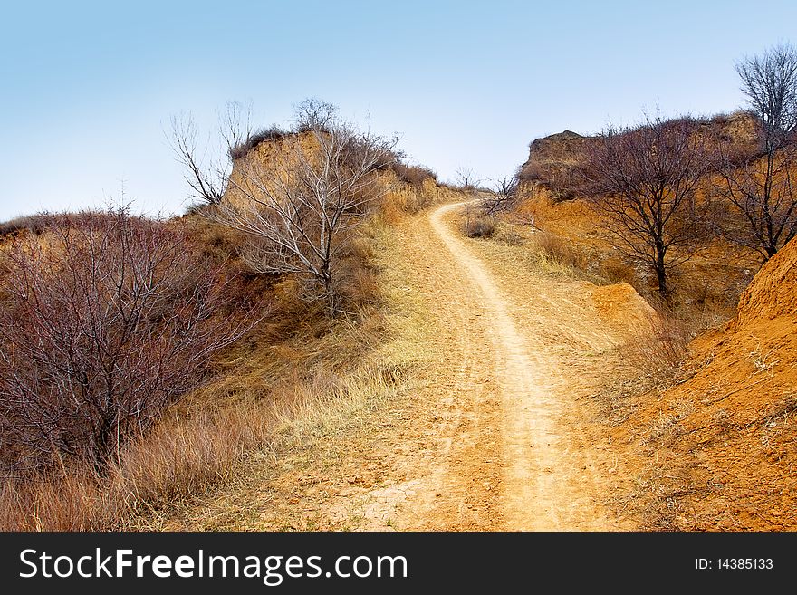 Shanxi Loess Plateau Road