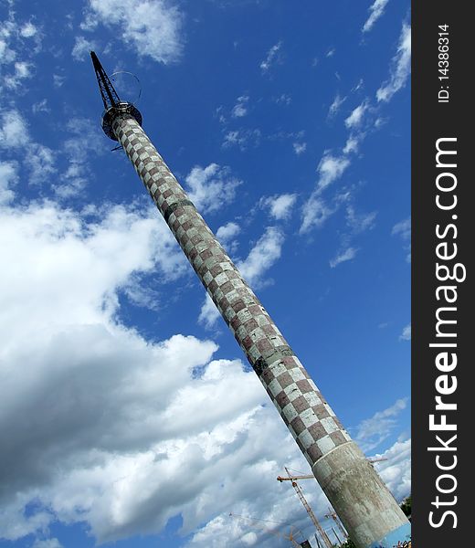 Parachutists tower in National Park, Bucharest
