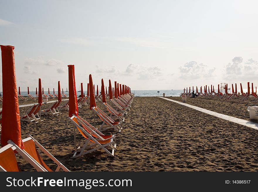 An image of beach in italy. An image of beach in italy