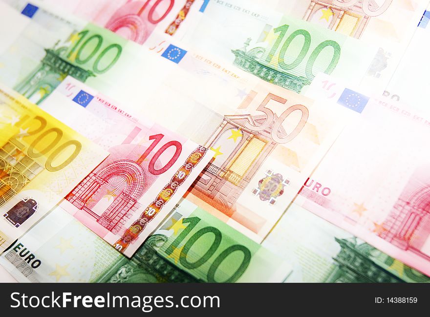 Background EURO illustration from bank note. Background EURO illustration from bank note