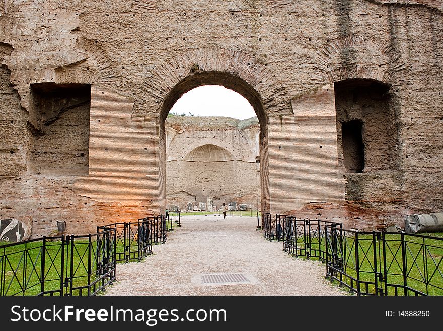 Thermae of Caracalla, Rome Italy
