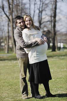 Happy Pregnancy Royalty Free Stock Photo Happy Pregnancy Royalty Free Stock Photo