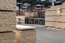 Free Piled Up Lumber Stock Photo - 14390390