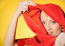 Young Beautiful Indian Traditional Woman Eyes Stock Photo Young Beautiful Indian Traditional Woman Eyes Stock Photo