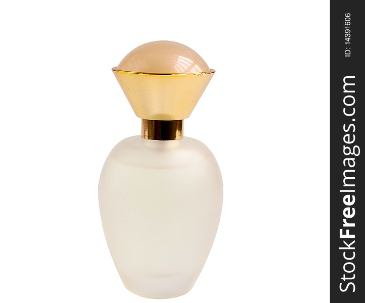 Perfume Bottle on a white background