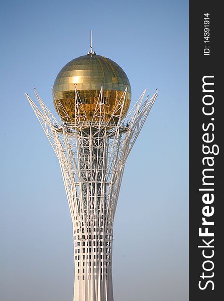 Bayterek Tower in Astana.Kazakhstan