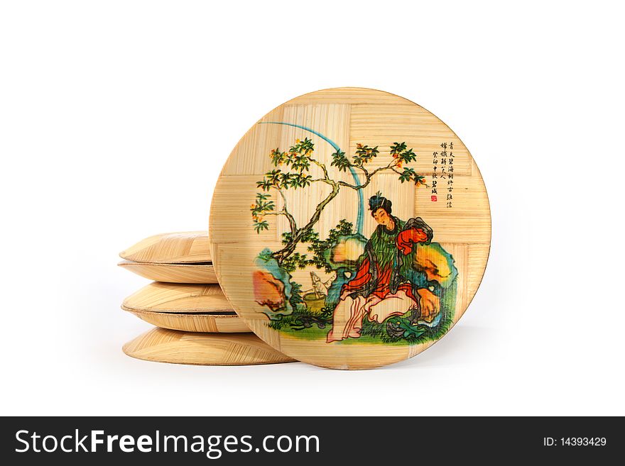 Oriental Bamboo Plates