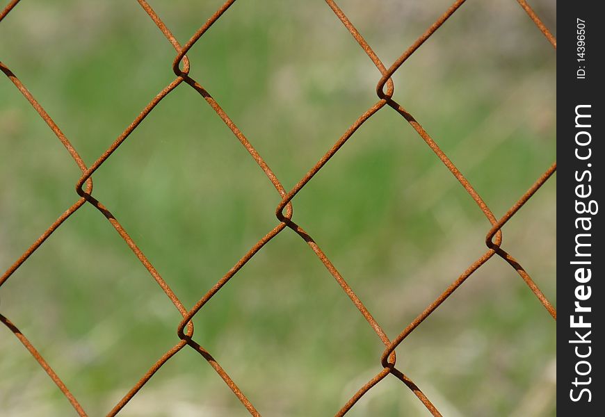 Detail of metal mesh, background