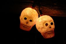 Haloween Skulls Royalty Free Stock Images Haloween Skulls Royalty Free Stock Images