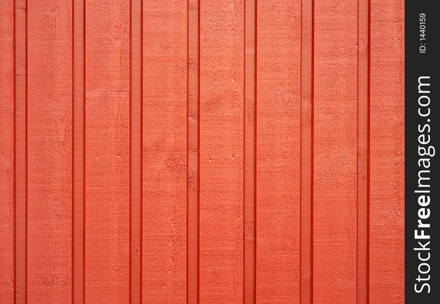 Red wooden wall as background. Red wooden wall as background
