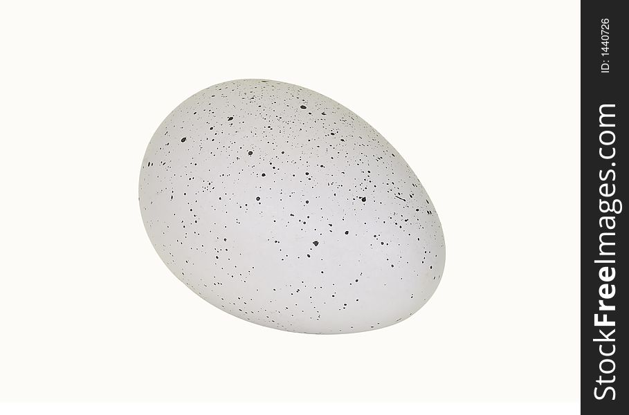 Photo of a Purple Egg With Paint Spots - Easter Egg. Photo of a Purple Egg With Paint Spots - Easter Egg