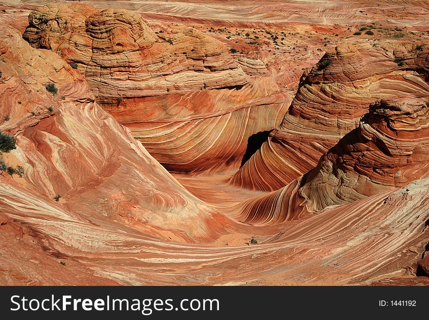 Vermilion Cliffs National Monument - North Coyote Buttes. Vermilion Cliffs National Monument - North Coyote Buttes