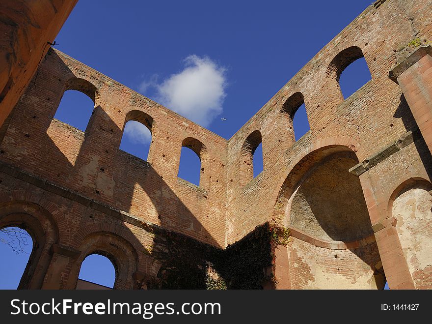 The ruins of ancient Limburg Abbey can be found in the Palatinate area of Germany. The place was founded in 1033. The ruins of ancient Limburg Abbey can be found in the Palatinate area of Germany. The place was founded in 1033.