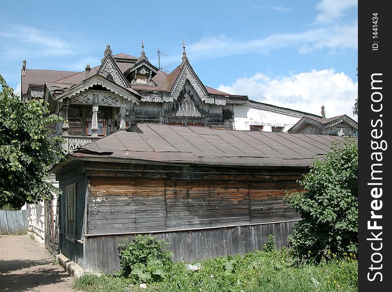 Old house in Borovsk city