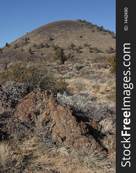 Schonchin Butte in Lave Beds National Monument