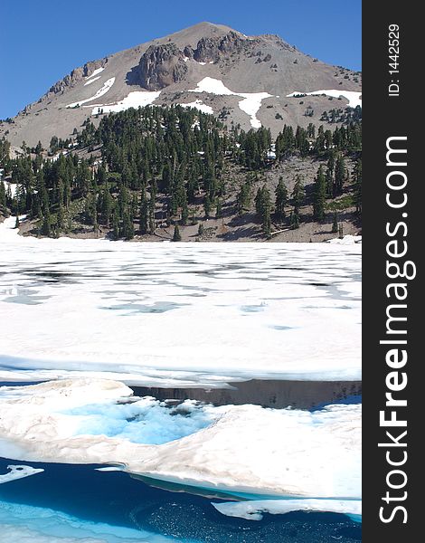 Lake Helen at Lassen Volcanic National Park