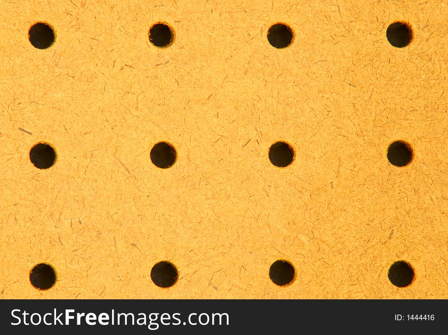 Shot of a Blank pegboard up close. Shot of a Blank pegboard up close