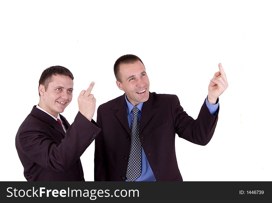 Photo of a two young business mens. Photo of a two young business mens...