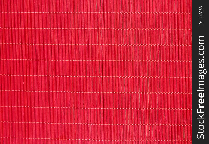 Isolated red bamboo texture, fine japanese art