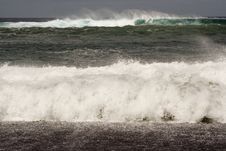 Waves At The Beach Stock Photography Waves At The Beach Stock Photography
