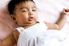 Coy Baby Stock Photography