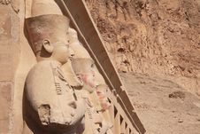 Stone Statues In Egyptian Temple Royalty Free Stock Photo Stone Statues In Egyptian Temple Royalty Free Stock Photo