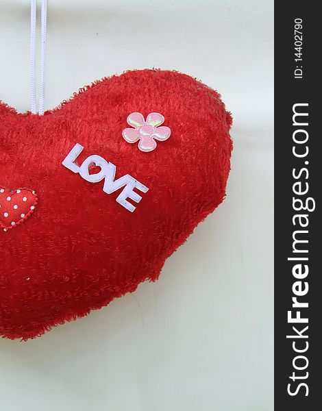 Heart fabric love for blackground