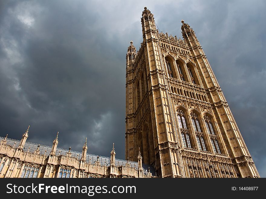 Houses of parliament - Victoria tower