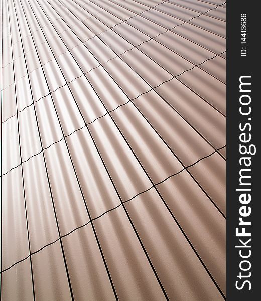 Bronze diagonal lines. Abstract background wall pattern. Bronze diagonal lines. Abstract background wall pattern