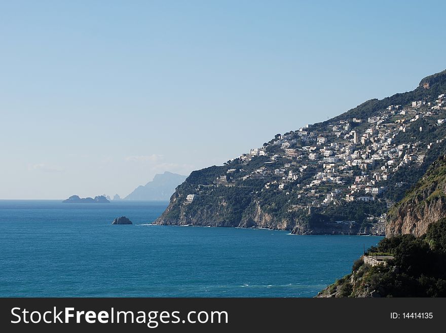 Amalfi coast and Capri