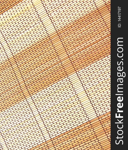 Abstract background in the form of a straw mat