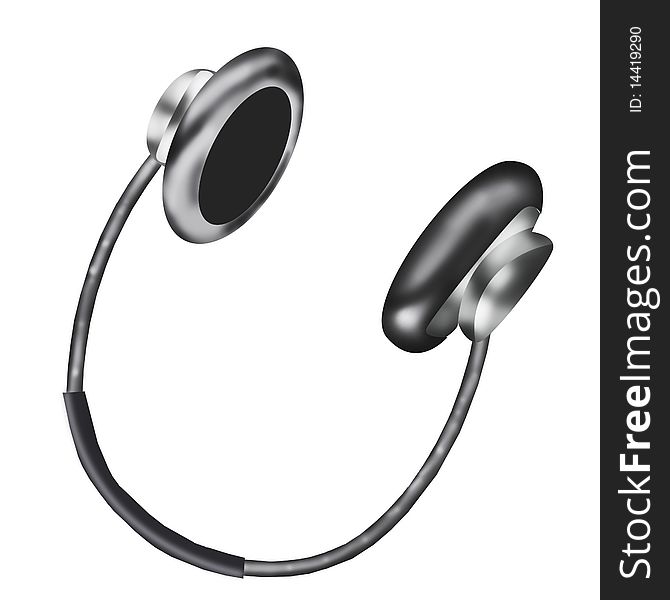 Professional Icon Of The Headphones For Your Site